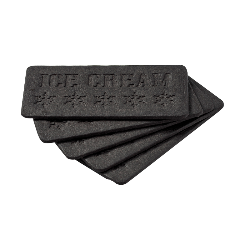 Biscuiți crocanți de cacao dreptunghiulari