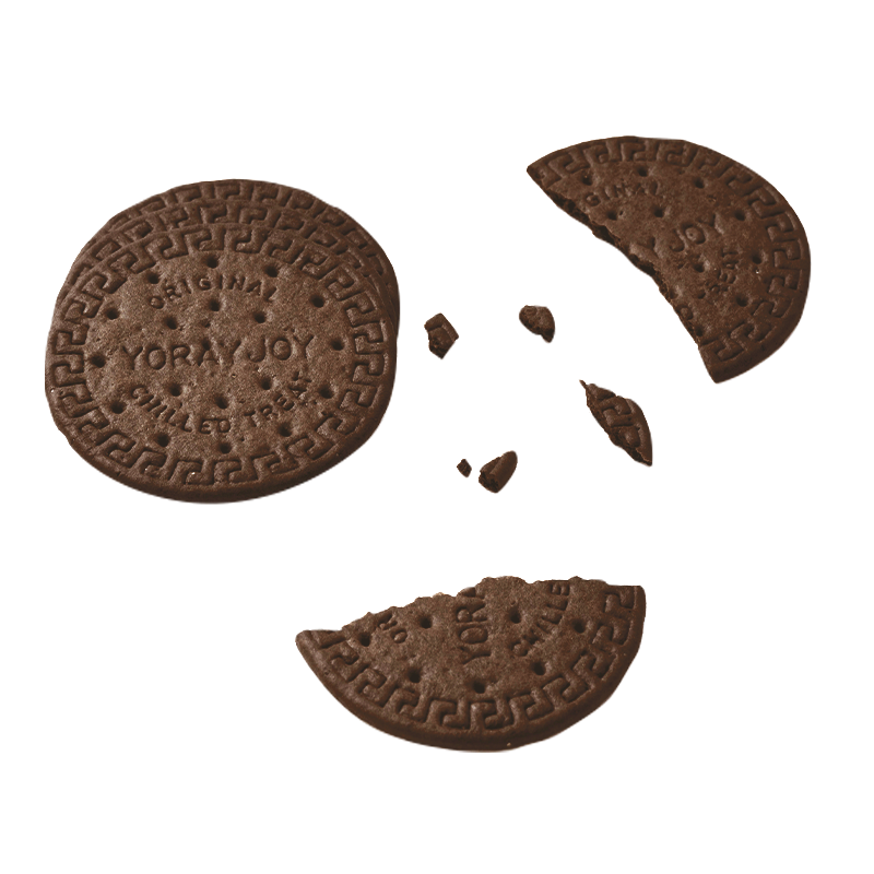 Biscuiți tari rotunji de cacao Biscuiți tari rotunji de cacao